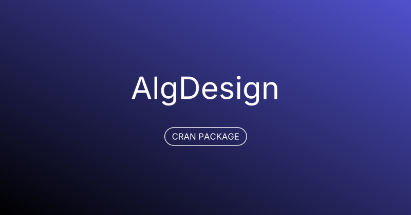 Package Algdesign Cran - Best Vintage Illustrations in High Resolution