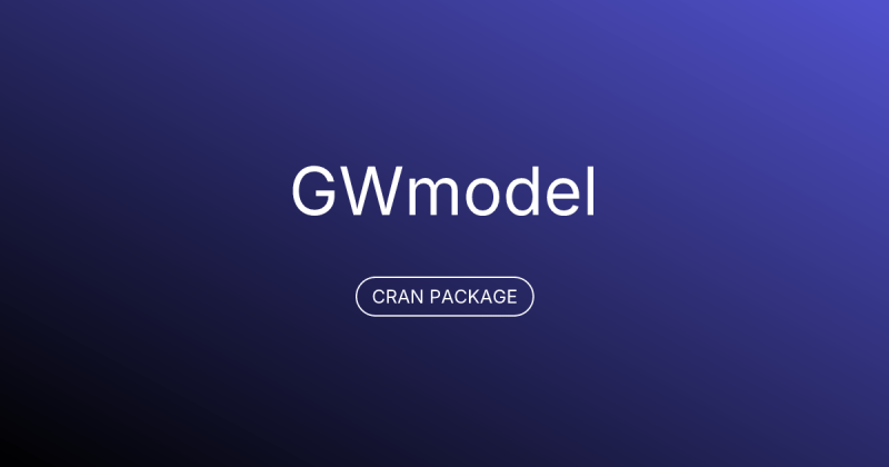 Github Gwmodel Lab Gwmodels - Elegant City Picture - Ultra HD