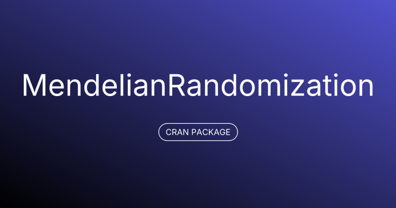 Mendelianrandomization R Package Documentation R Packages - Best Landscape Wallpapers in 4K