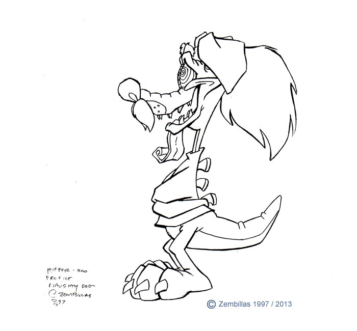 Charles Zembillas: Crash Bandicoot – Ripper Roo rotations – Crashy