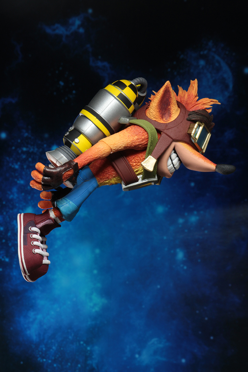 GALLERY] Jetpack Crash Bandicoot Deluxe NECA (7″ Scale Action