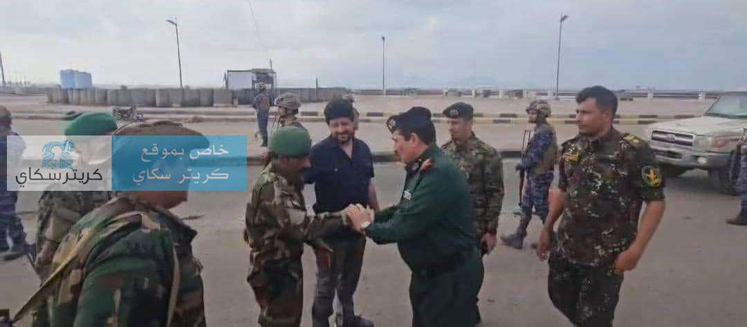 وزير الداخلية ابراهيم حيدان يقوم بهذا الامر لاول مرة في عدن