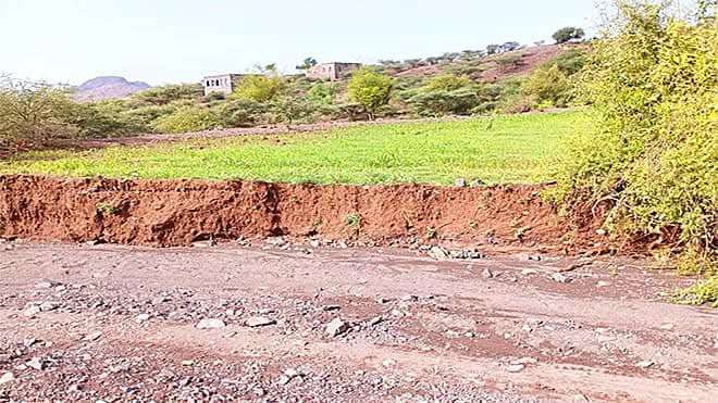 مناشدات عاجلة لإصلاح الأراضي الزراعية المتضررة من سيول المسيمير في لحج