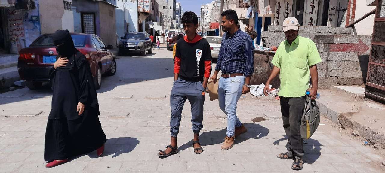 نزول ميداني لمدير أشغال الشيخ عثمان لمتابعة سير التنفيذ لعدد من المشاريع