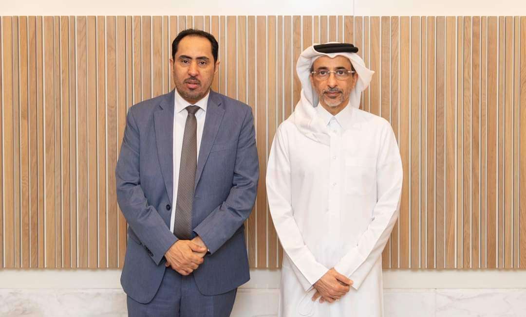الوزير البكري يلتقي نظير القطري