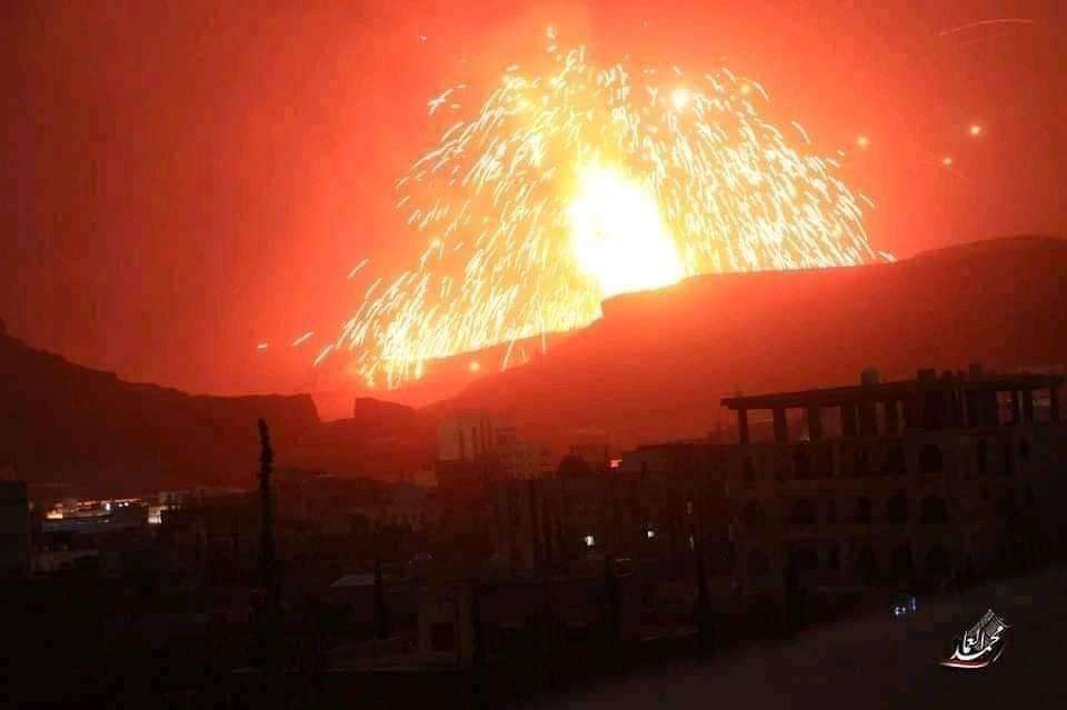 عاجل:تضرر عدد من المنازل في صنعاء
