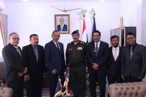 وزير الداخلية يلتقي سفير جمهورية إندونيسيا غير المقيم لدى بلادنا