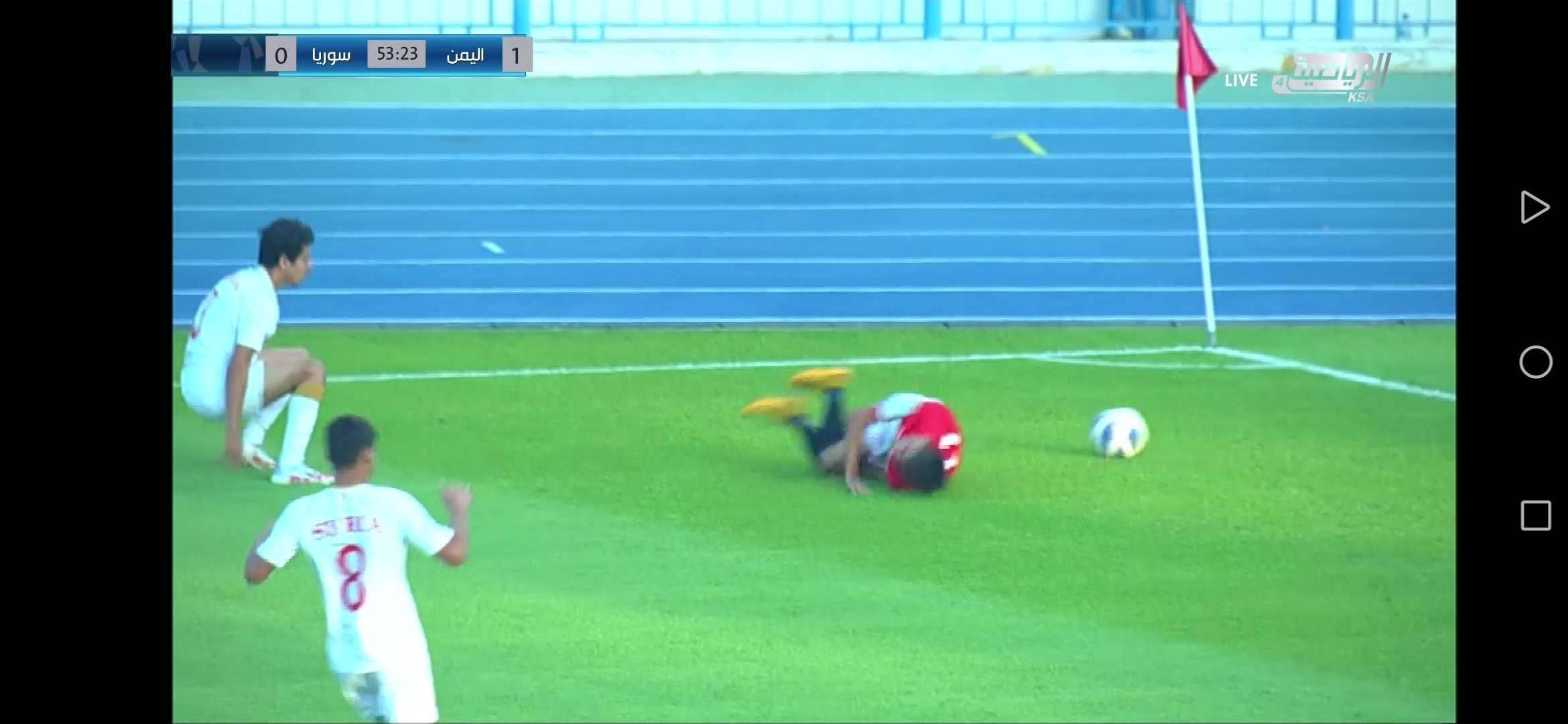 عاجل :منتخب اليمن يسجل هدف التقدم بمرمى سوريا بنصف نهائي غرب آسيا عاجل :منتخب اليمن يسجل هدف التقدم بمرمى سوريا بنصف نهائي غرب آسيا