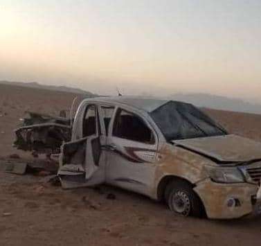 مقتل 3 واصابة 5 آخرين بإنفجار لغم أرضي بالجوف
