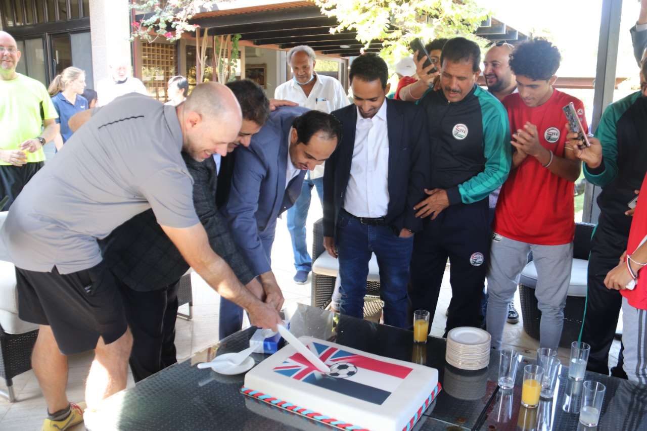 بريطانيا تكرم المنتخب اليمني بريطانيا تكرم المنتخب اليمني