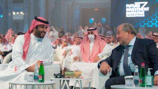 رئيس أرمينيا: اتفقنا مع ولي العهد السعودي على بدء إقامة علاقات دبلوماسية بين بلدينا