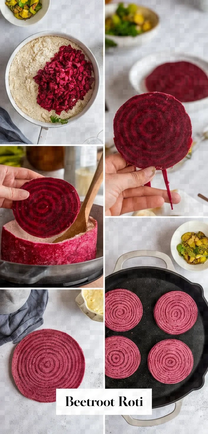 A photo of Beetroot Roti Recipe