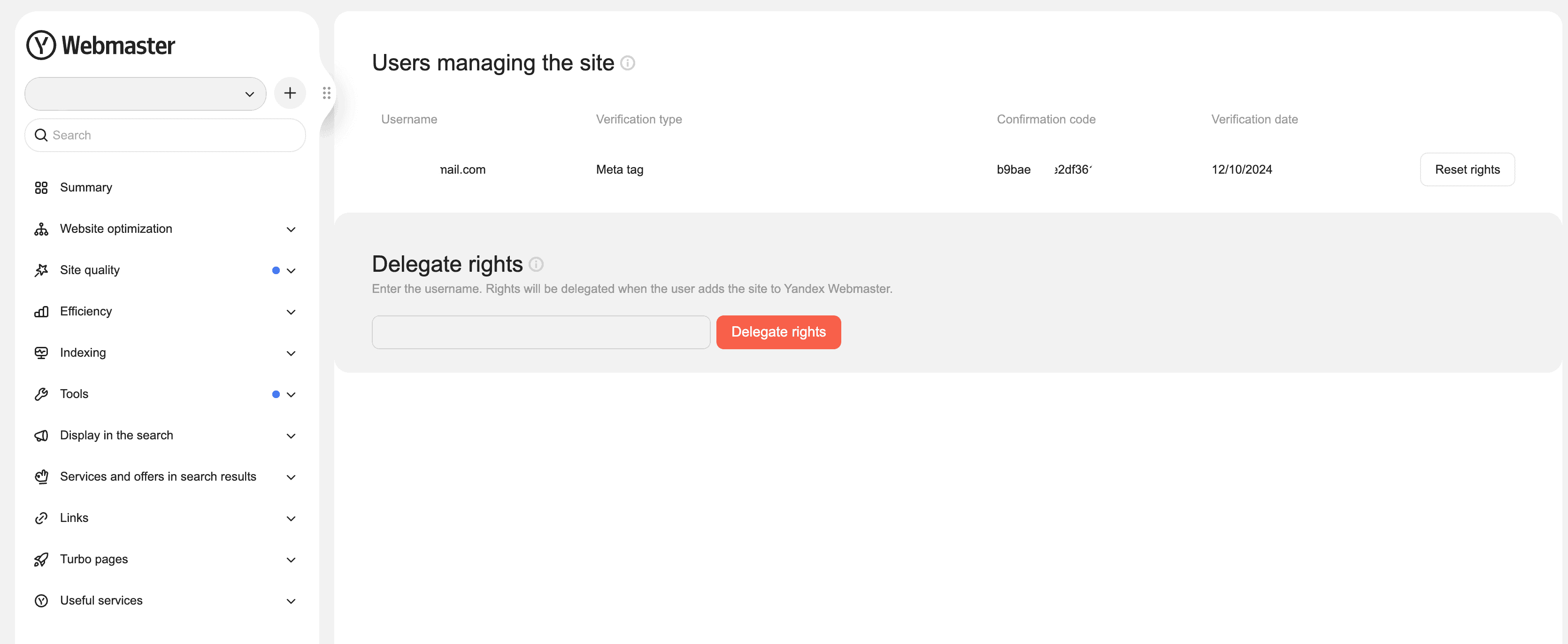 How to verify your website with yandex webmaster tools
