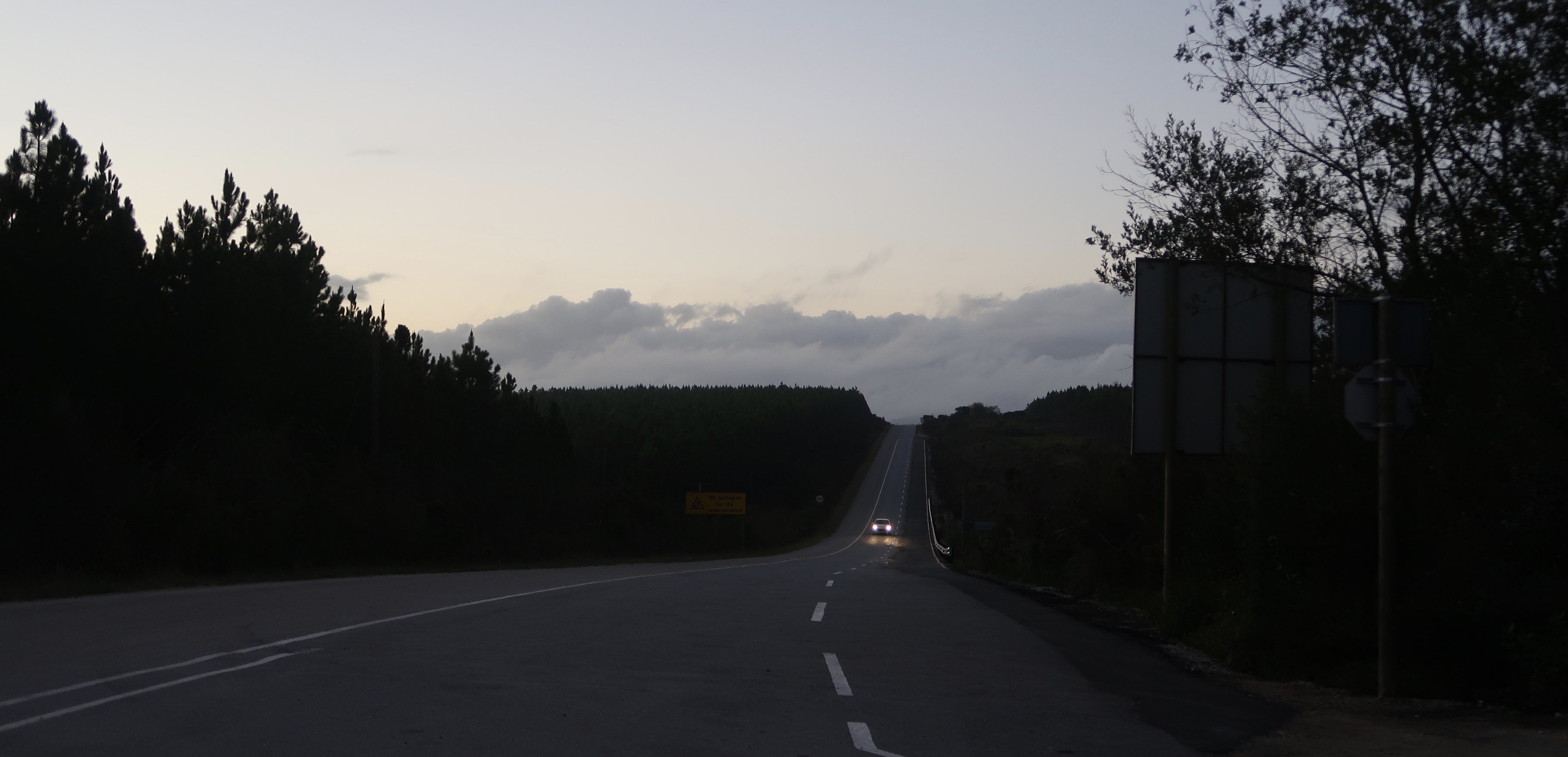Road to Storms River Mouth Rest Camp