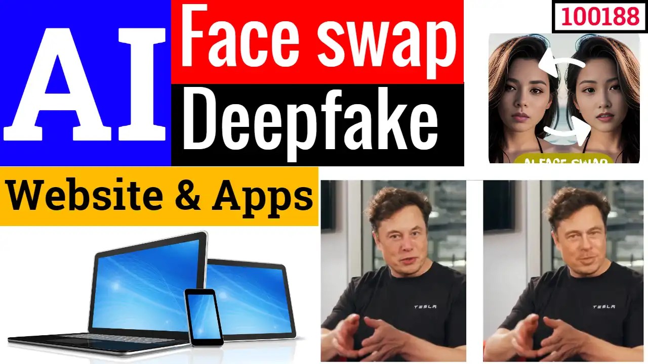 AI Face swap & deepfake WEBSITE