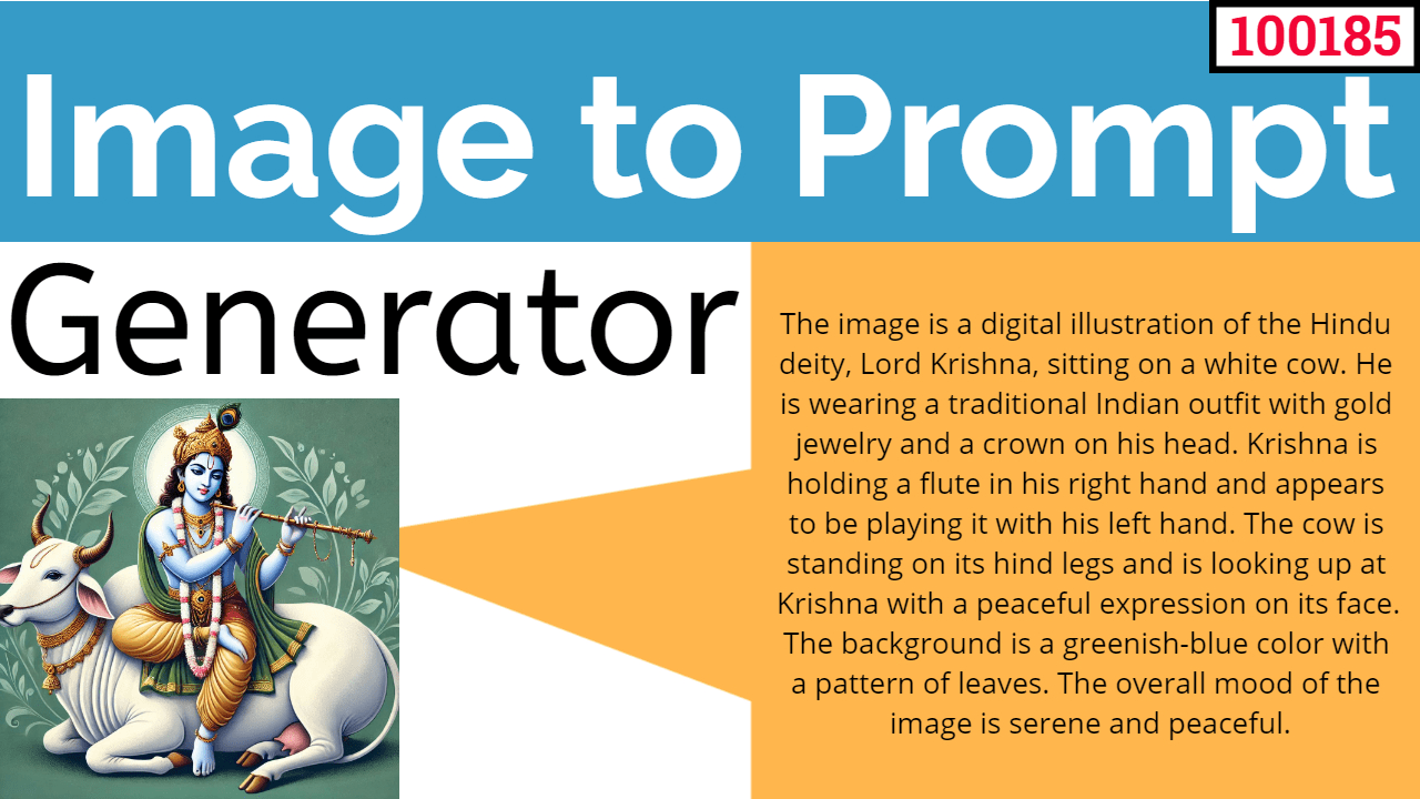 Image to Prompt Generator ( 100185 )