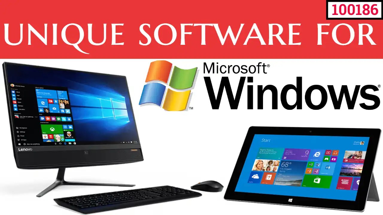 unique software for windows