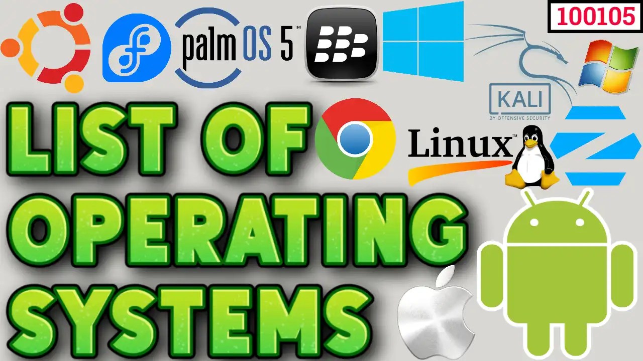 List of operating systems
