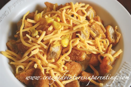 Home recipes ingredients meat & poultry chicken our brands DIY KFC Mashed Potato Bowl Recipe with Chicken Nuggets