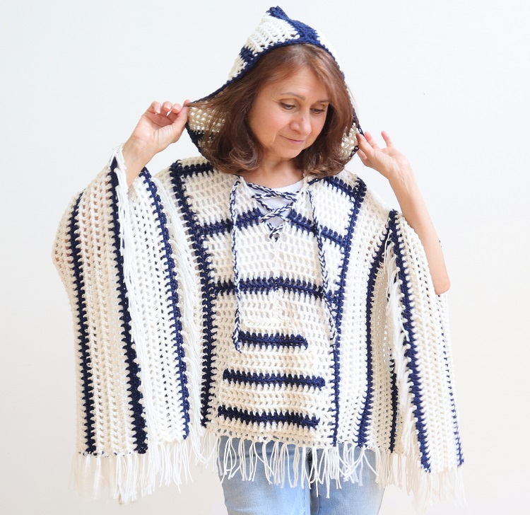 20/07/2017 · a tutorial for how to crochet a poncho hood. Crochet Poncho With Hood Crazy Cool Crochet