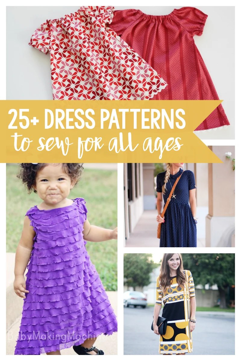 25 Free Dress Patterns For Girls Of All Ages Crazy Little Projects