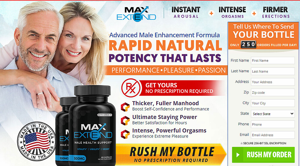 MaxExtend Reviews Max Extend Male Enhancement Pills and Price