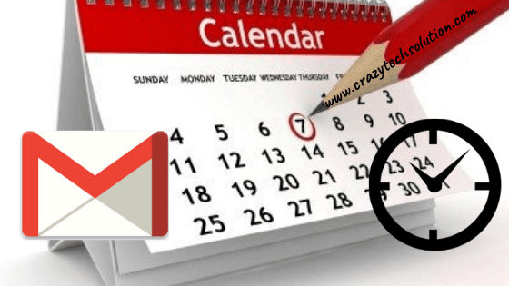 Schedule an email in Gmail