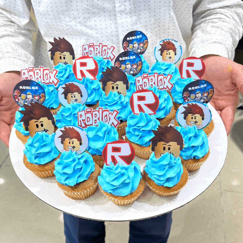 Roblox Boy Cupcake Level Up Your Party With This Fun Treat Roblox Boy Cupcake 