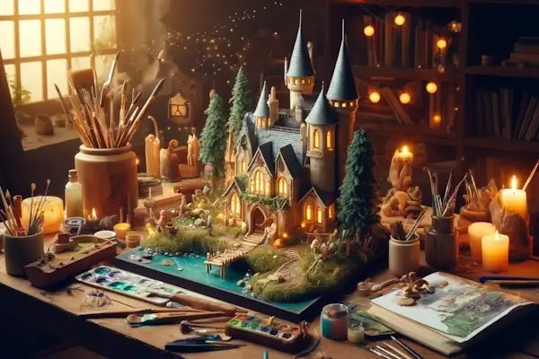 Guia Passo a Passo para Construir um Reino Encantado em Miniatura