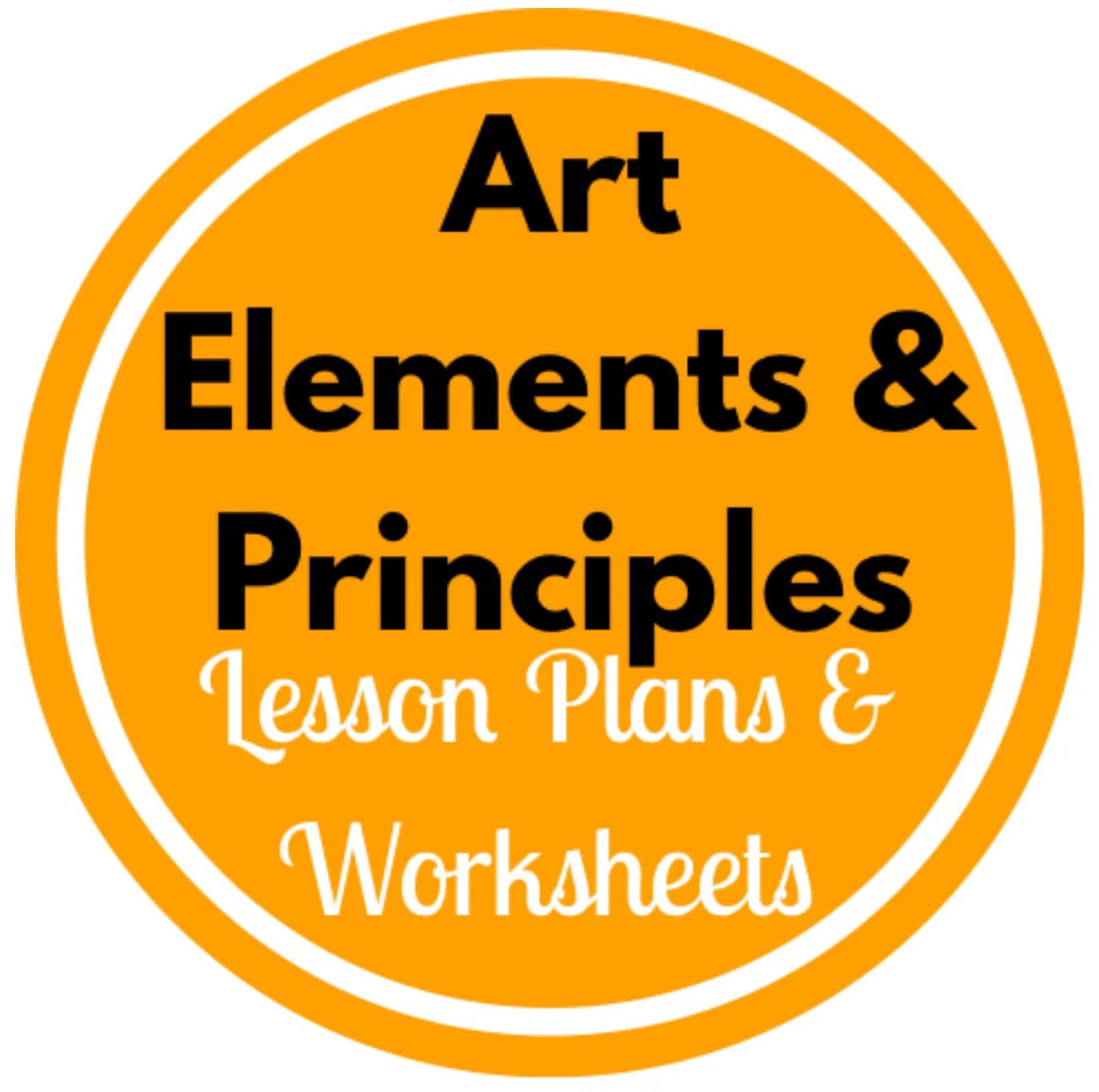 Art Elements or Principles Based Lesson Plans and Worksheets