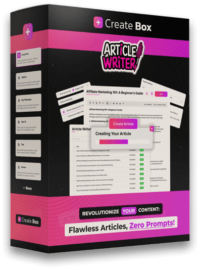 CreateBox-Article Writer