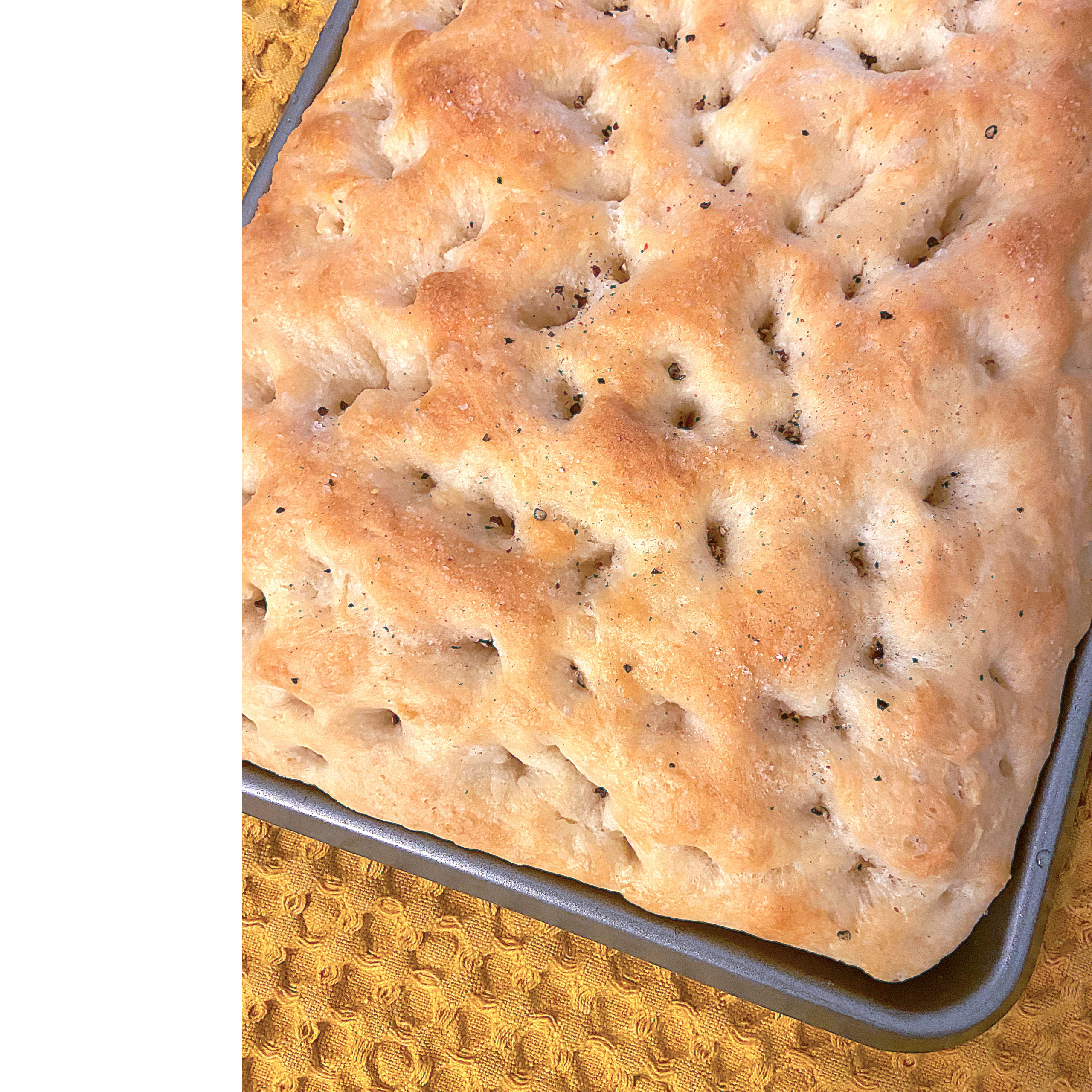 How to bake focaccia bread