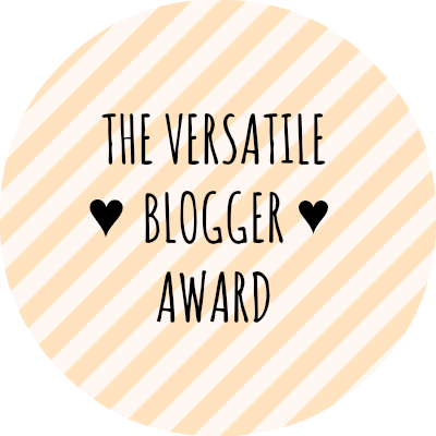 versatile blogger award pic