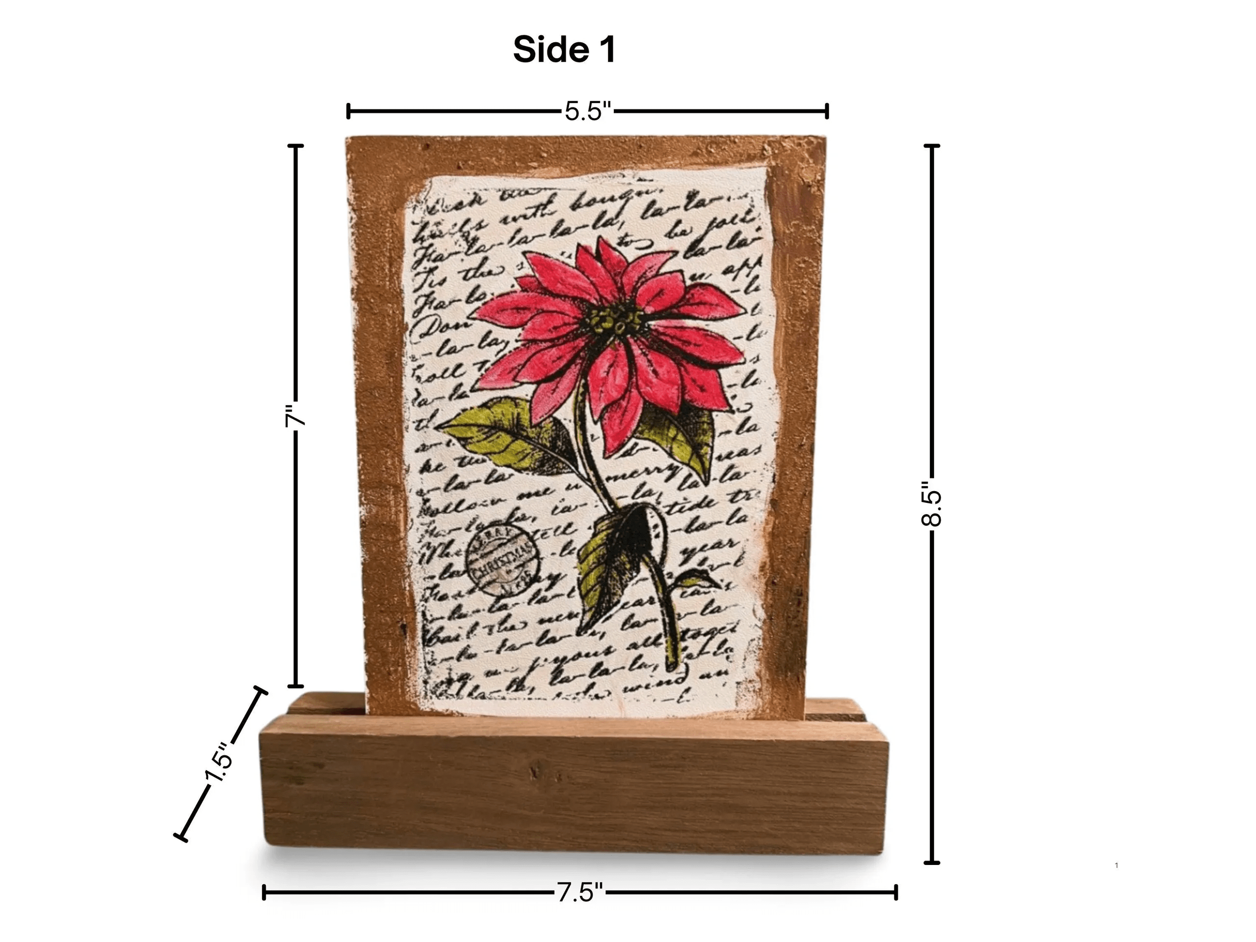 Poinsettia Sign