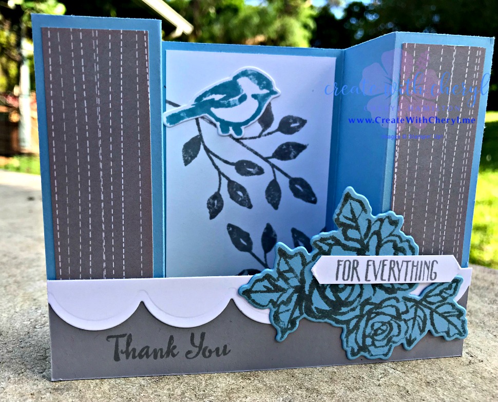 Another Fun Fold with Tutorial - Create With Cheryl - Cheryl Hamilton