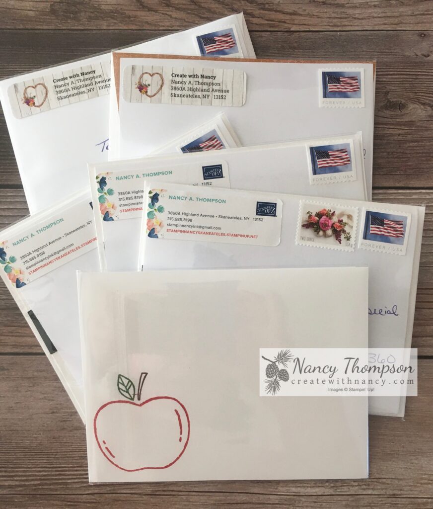 Happy Mail to Comment Winners