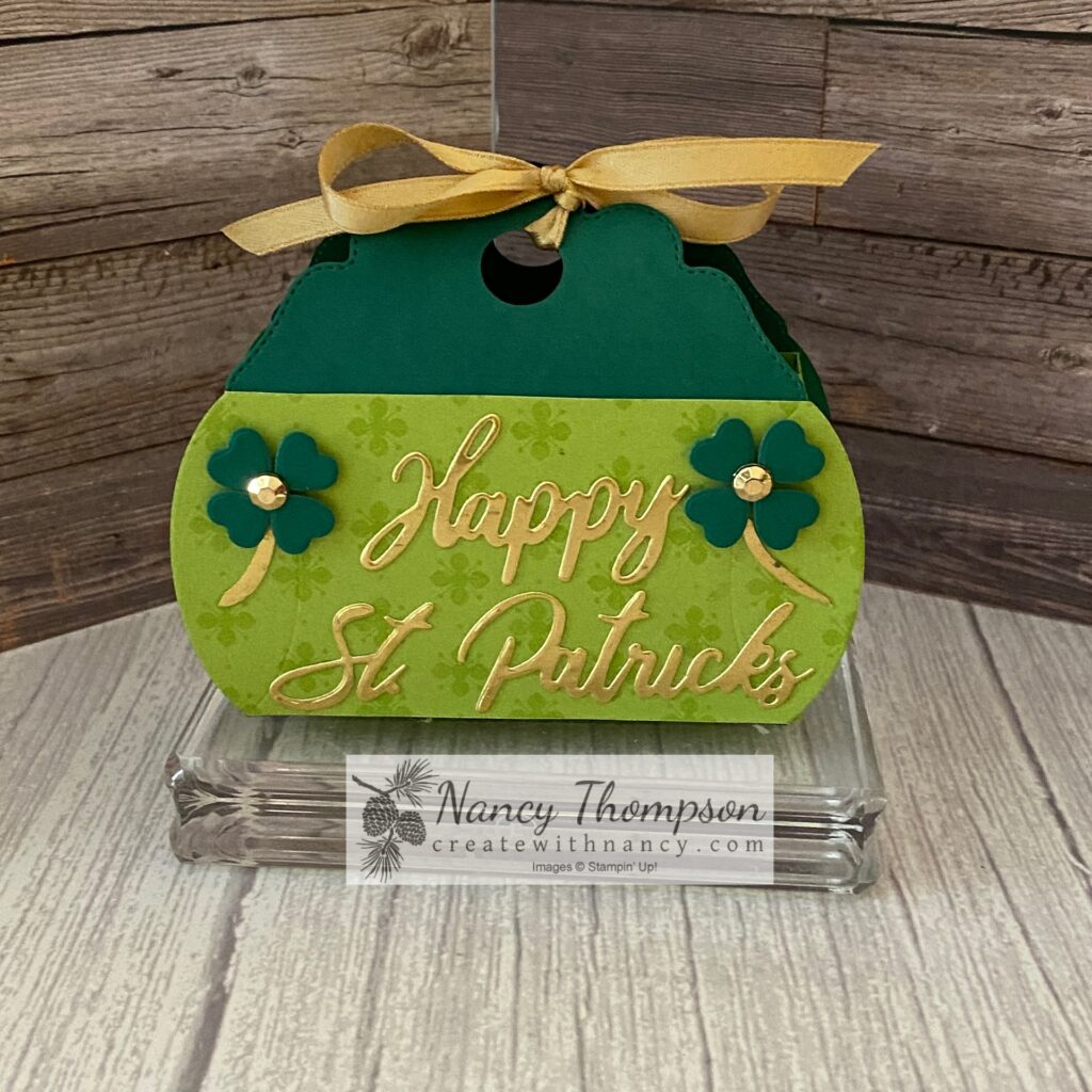 St Patricks Day Pretty Pillowbox