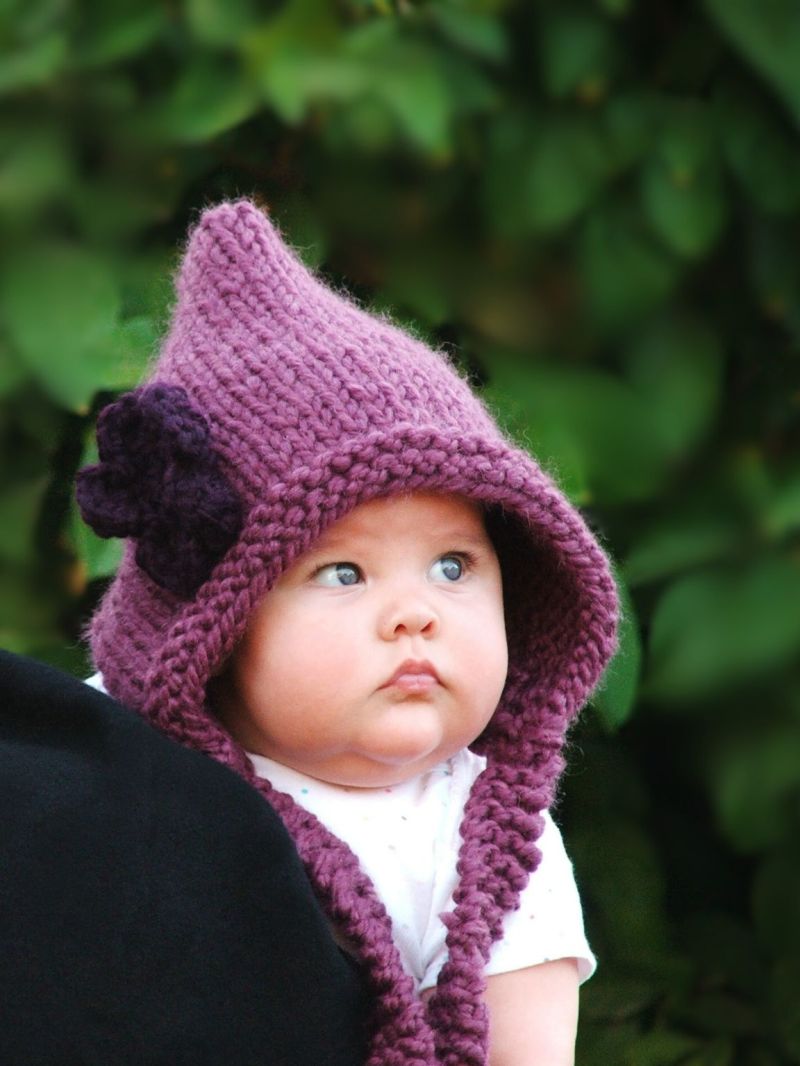 Knitting Pattern Pixie Hat Pixie Hood Pattern By Creatiknit - Nature Art Collection - High Resolution Quality