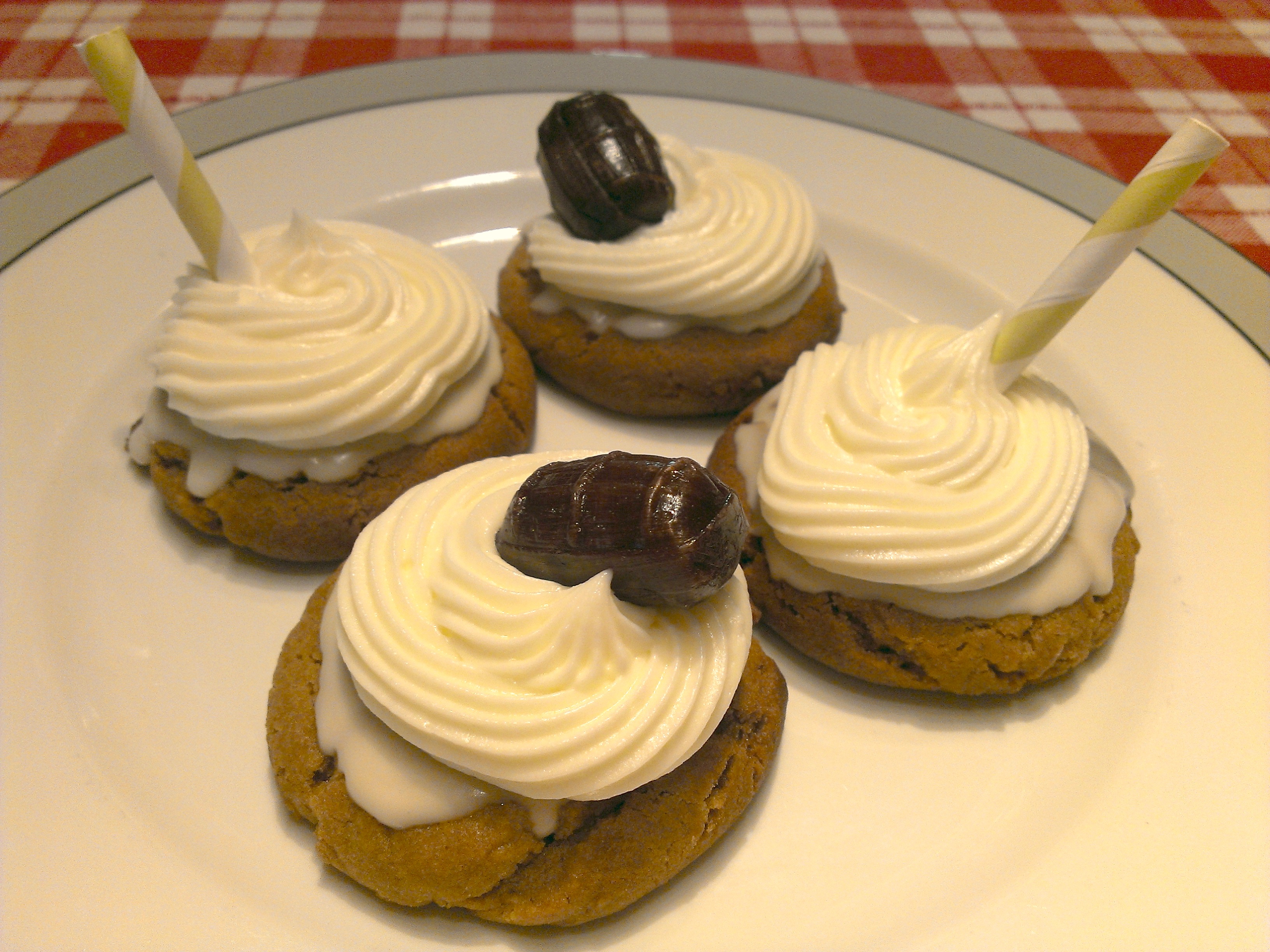 Rootbeer and Rum Float Cookies