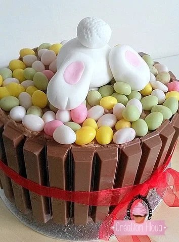 Tuto gâteau lapin de Pâques - Ecole de Cake design en France