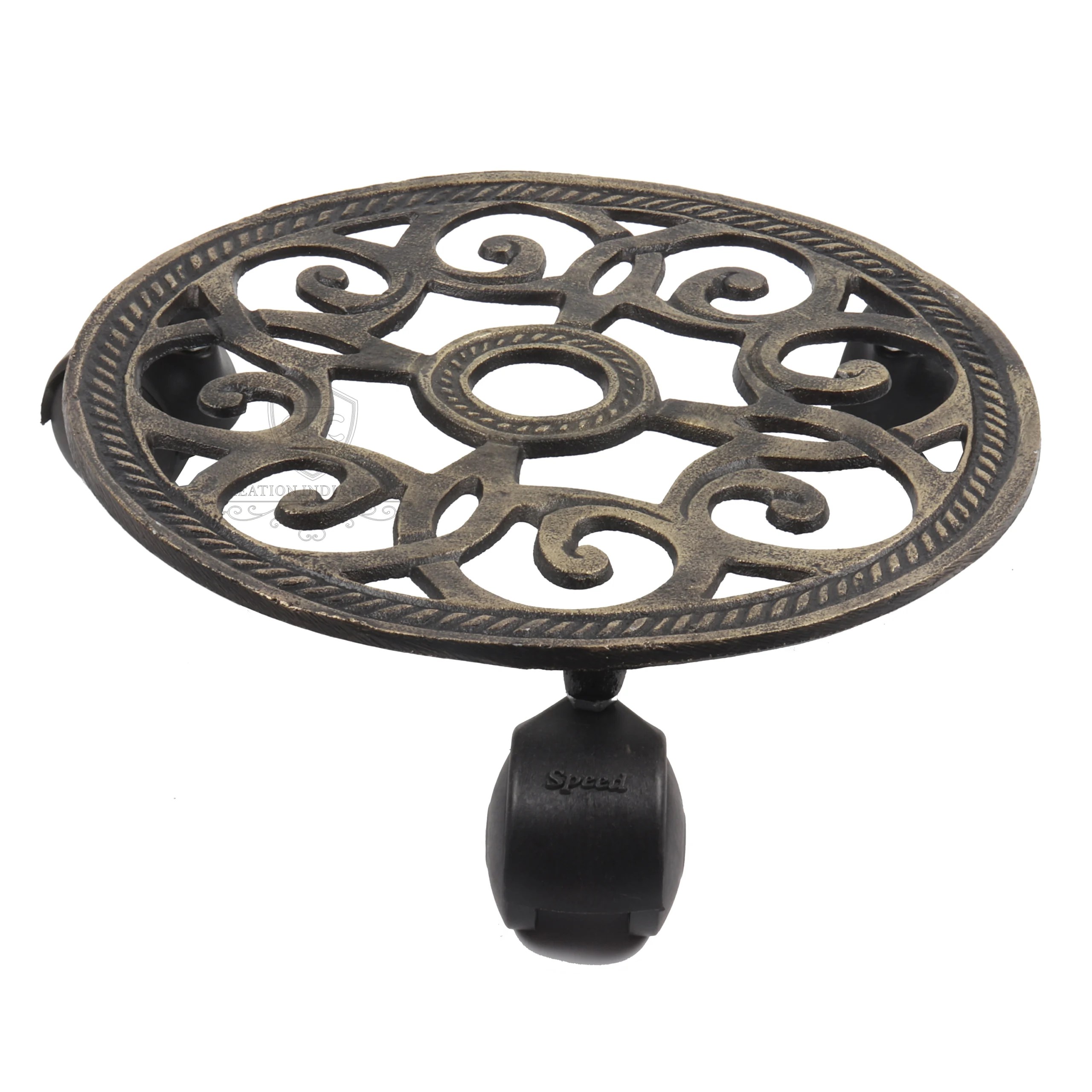 handmade metal plant stand