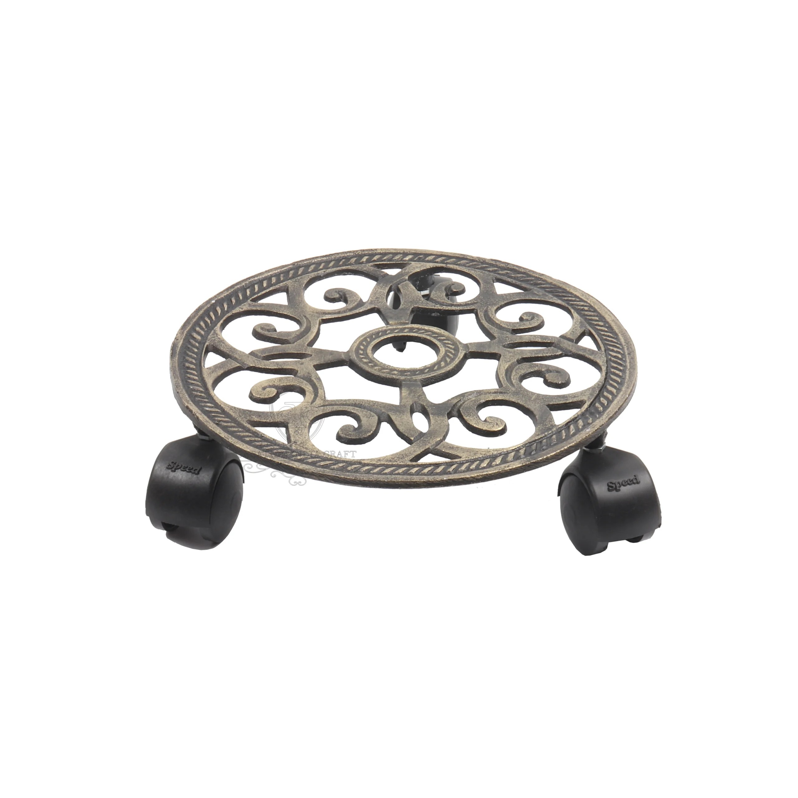 handmade metal plant stand