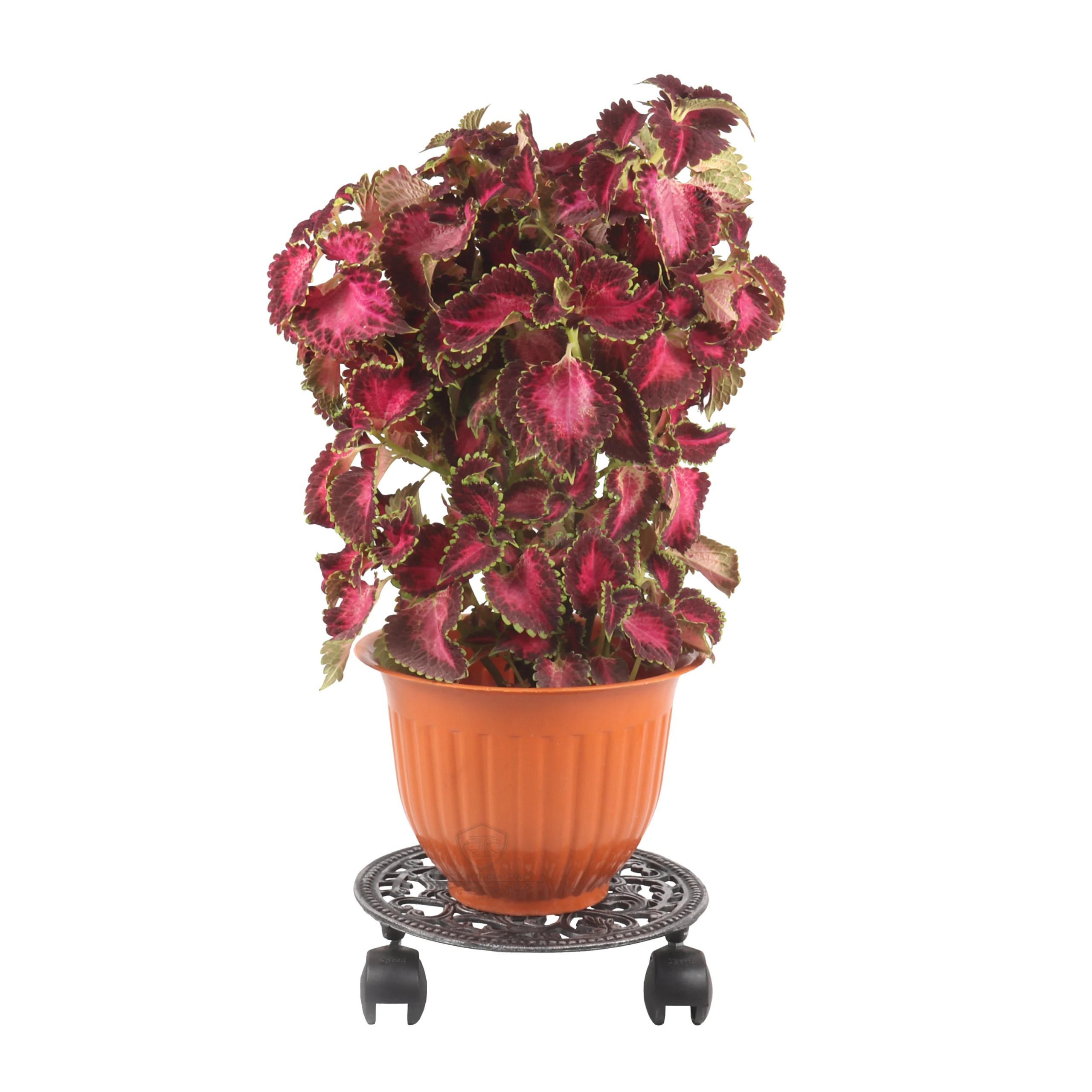 handmade metal plant stand