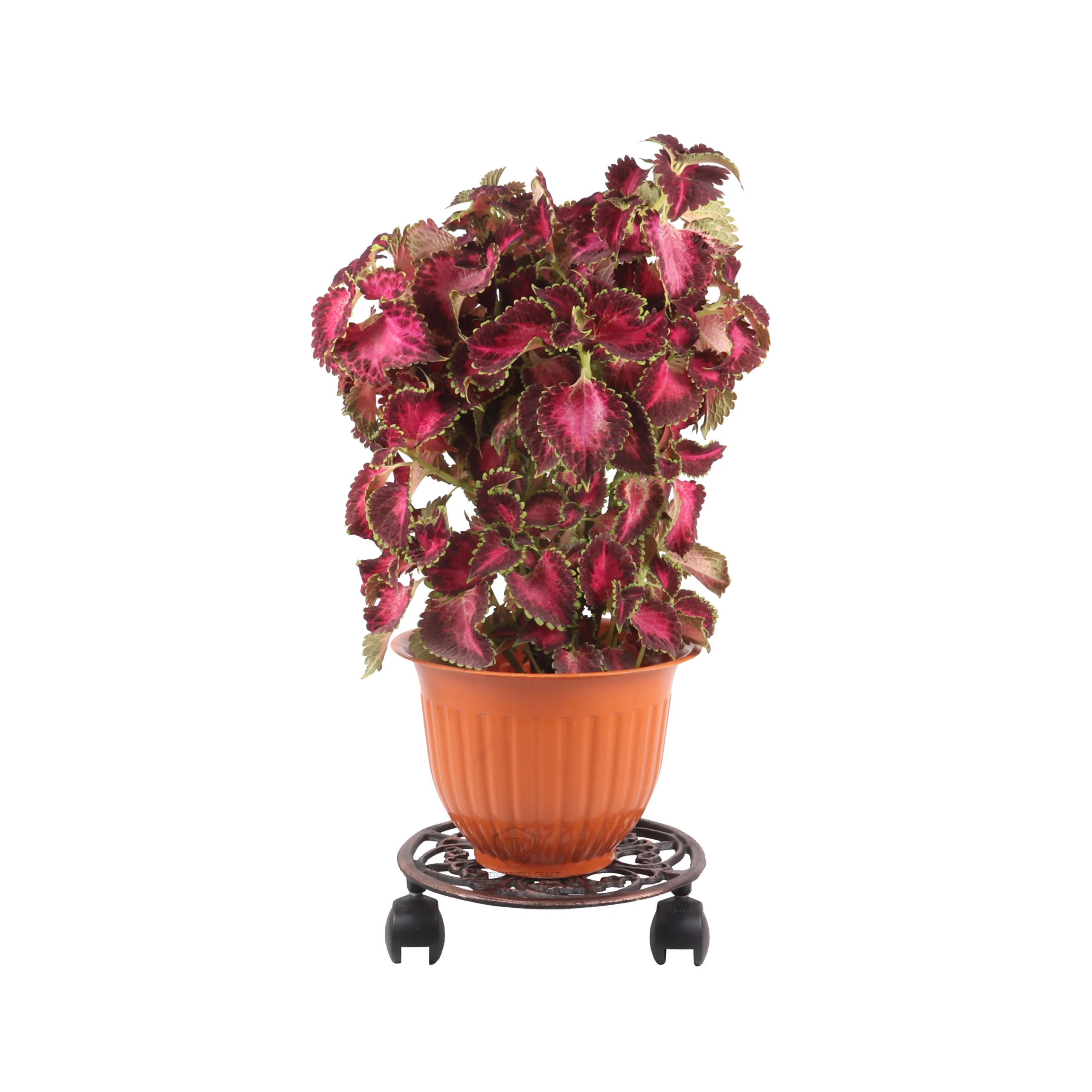 handmade metal plant stand