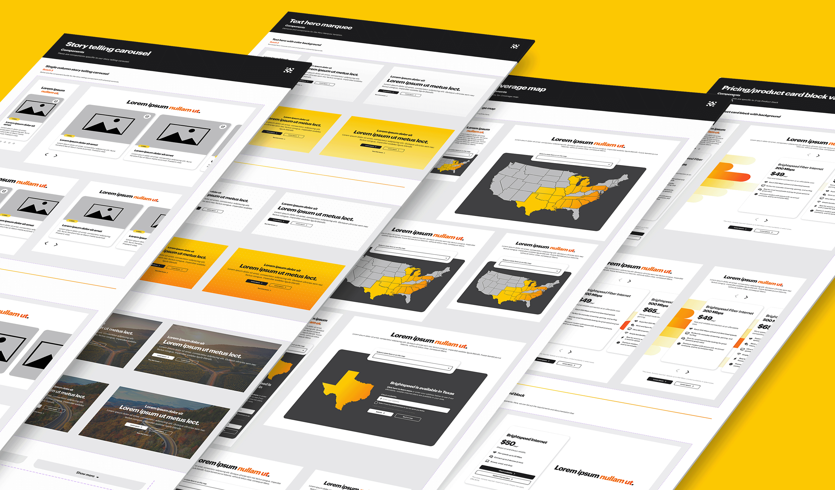 Multi-screen-components