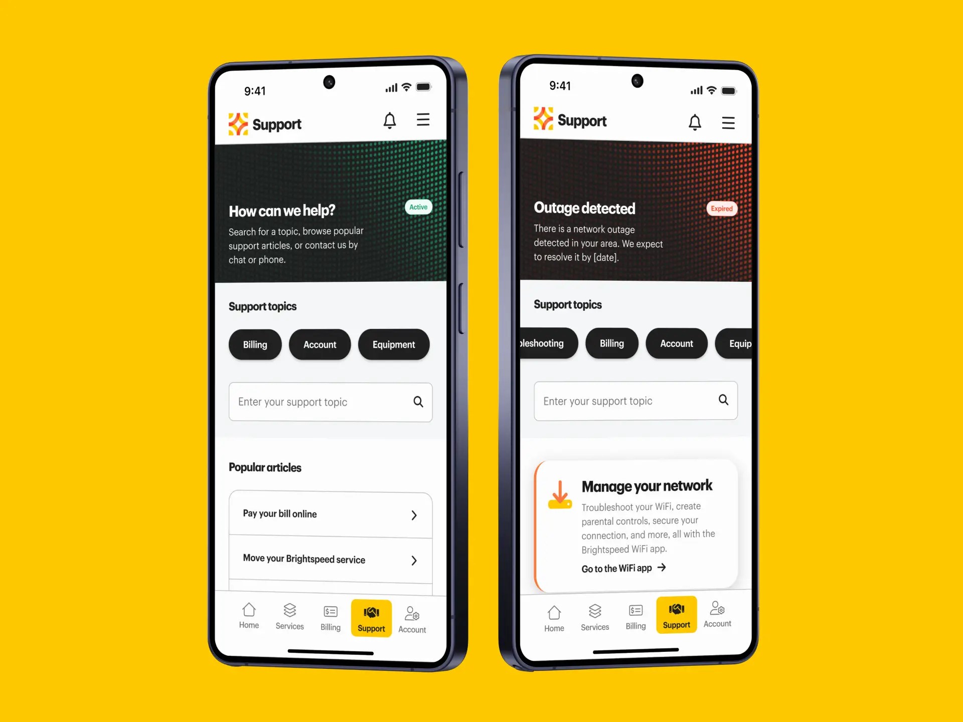 App-Support-Status