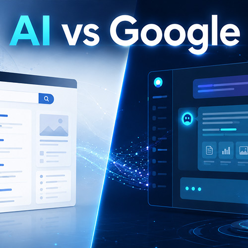 Read more about the article AI Search vs. Google Search: What Website Owners Should Expect