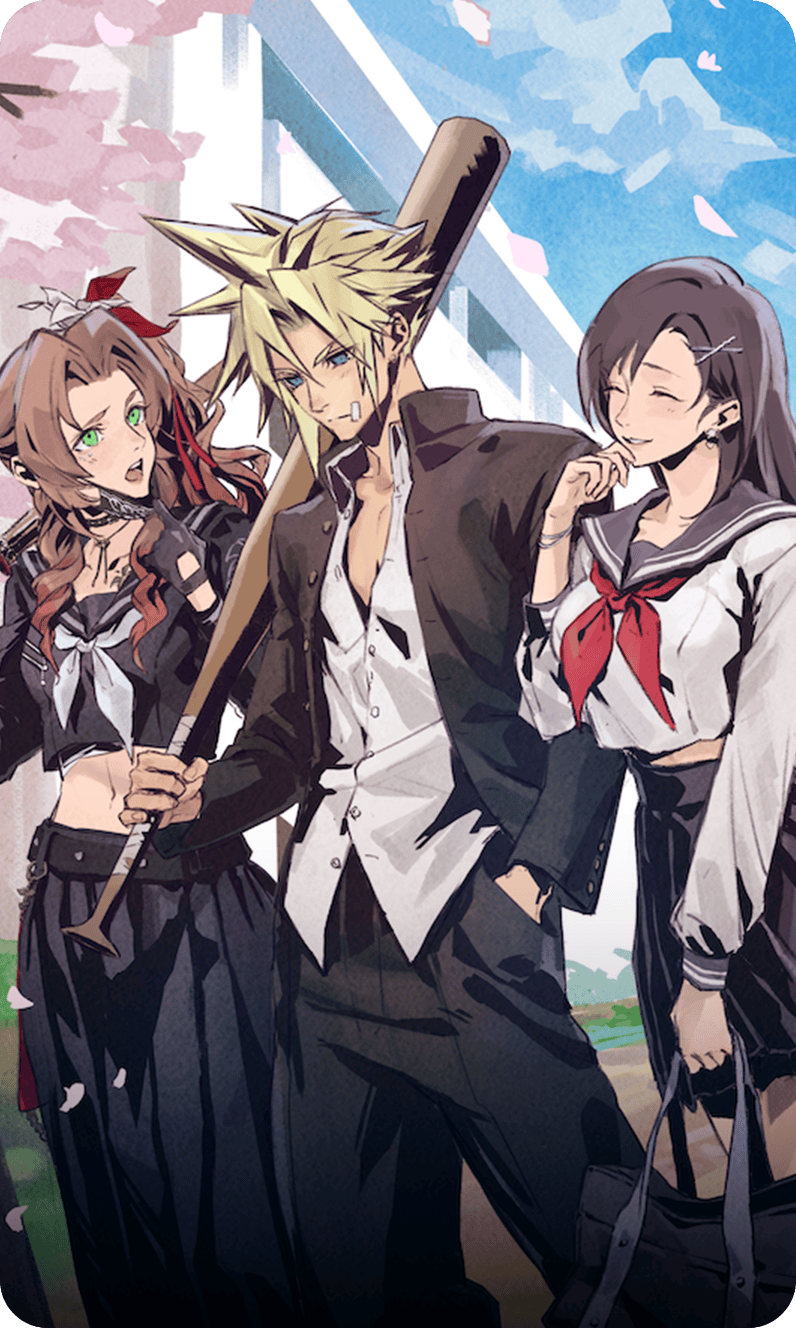 FINAL FANTASY VIIEVER CRISISエバクラ学園セブン