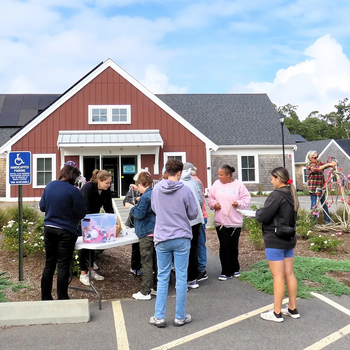 Eco Art Festival attendees