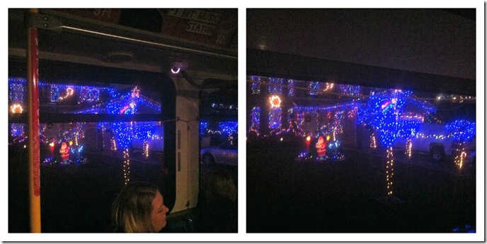 Christmas Light Display Bus Tour in London Ontario CreativeCynchronicity.com